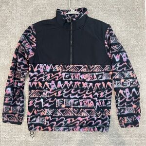 Billabong Adventure Division Fleece with Pink and Black Pattern